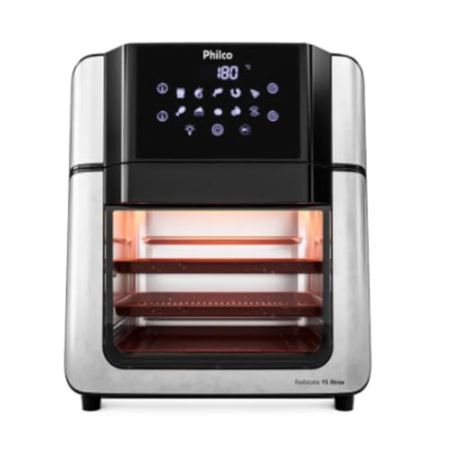 Fritadeira Air Fryer Oven Philco 15L Painel Digital PAF15A 127V