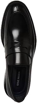 Steve Madden Men's Saban Penny Loafer, Black, 10 | Image 4