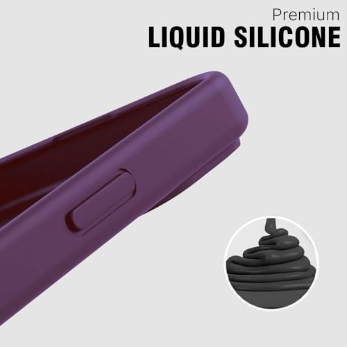 Image of WOW IMAGINE Slim Back Cover for Realme Narzo 60 PRO | 11 PRO | 11 PRO Plus 5G | Blade Series Ultra Thin Case | Camera Protection | Soft Matte Silicone Flexible Mobile Case - Purple