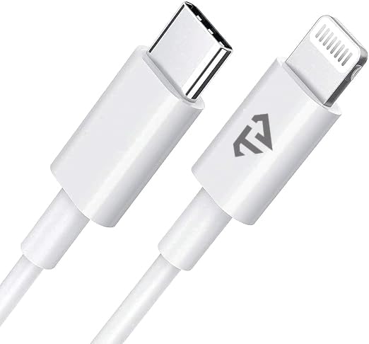 Image of USB-C iPhone Cable | 20W Fast Charging Cable | Compatible with iPhone 14, 13, 12 Pro Max, 11, XS, XR, X, 8 | Cable for iPad | PD cable for iOS Devices