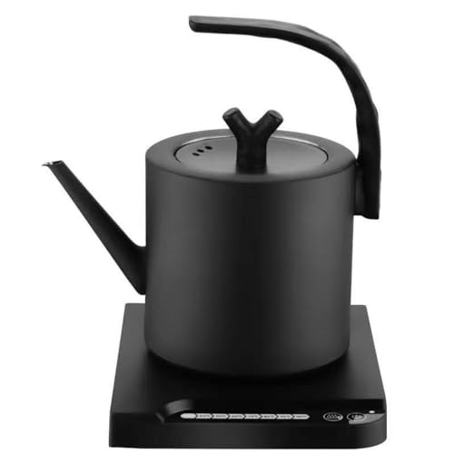 Hervidor eléctrico con control de temperatura 1L negro