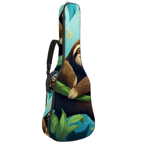 Sac pour guitare acoustique imperméable contre les chocs et la pluie