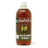 immagine prodotto Natureluxy Olio di Nigella 1L | Idratante a pressione fredda | Per tutti i tipi di pelle