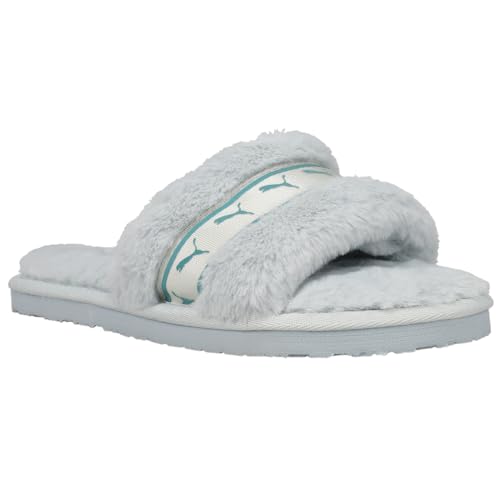 PUMA Kids Girls Fluff Remix Logo Slide Casual Sandals Casual - Blue2