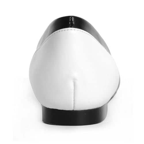 ANN CREEK Women's Ballet Flats with Flower Front Comfortable Flats Shoes for Women Ladies Two Tones Round Toe Cute Casual Dressy4