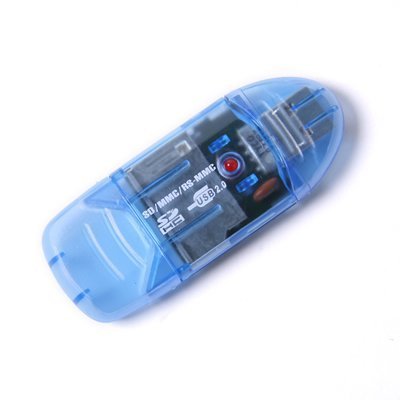 [3 Pack] eTECH Collection USB 2.0 SD/SDHC Memory Card Reader / Writer -- support SanDisk Kingston 32GB 16GB 8GB 4GB 2GB SDHC, SD, MMC, Ultra SDHC, Extreme SDHC (Card Reader ONLY, NOT for SDXC) (Blue)-picture-18