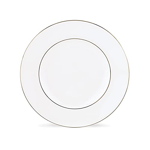 Lenox Continental Dining Platinum-Banded 5-Piece Place Setting, White, Accent Plate
