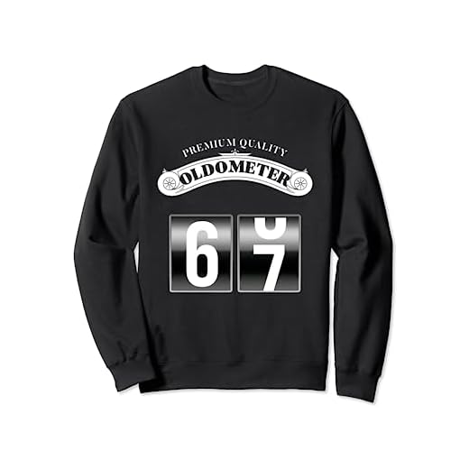 Oldometro retro 66-67 divertido cumpleaños 67 Sudadera