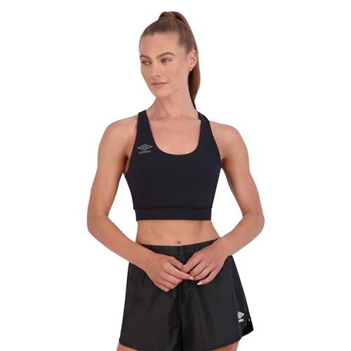 Sujetador deportivo Umbro opaco con soporte de línea larga mujer