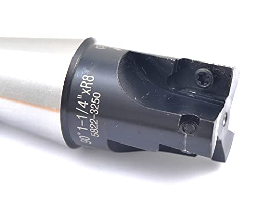 Image of HHIP 5822-3250 90 Degree R8 Indexable End /Face Mill, 1-1 /4 inch