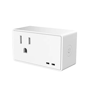 4pack Smart Plug Socket Wi-Fi Outlet Smart Home Voice Control Compatible with Alexa Echo Google Home Assistant & IFTTT, Remotely Control，Timer Function, Overload Protection ，No Hub