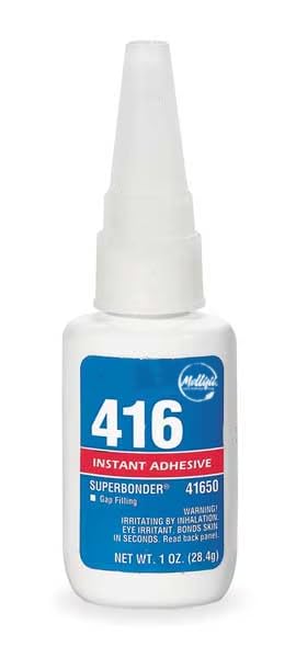 Instant Adhesive, Clear, 1 oz, Bottle