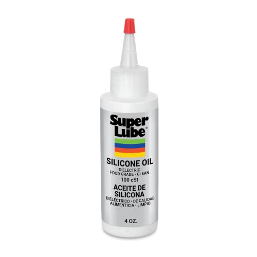 Super Lube Silicone Oil High & Low Temp CST (Clear, 4oz Bott...