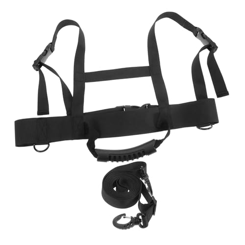 Happyyami Ski Shoulder Harness for Boys and Girls Boys and Girls Skiing Trainer Snowboard Harness Safety Belt Dark Ski Harness for Beginners Boys Girls