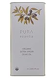 PURA olea Essentia Organic Extra Virgin Olive Oil, Cold Extracted, Fruity and Exceptional Taste,...