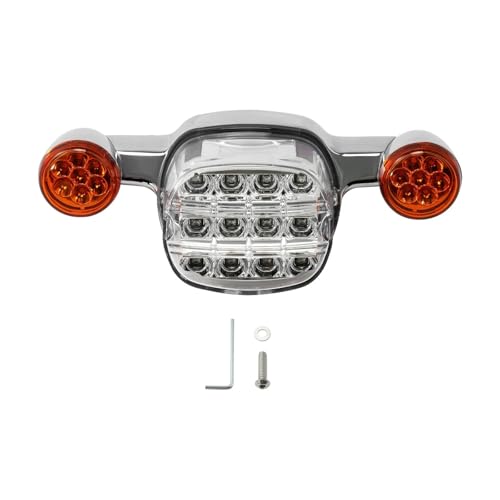Feu arrière LED moto pour sublimer vos rides nocturnes en Low Rider ST et El Diablo