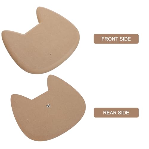 Moule en bois chat Alipis céramique DIY assiette modelage - 3