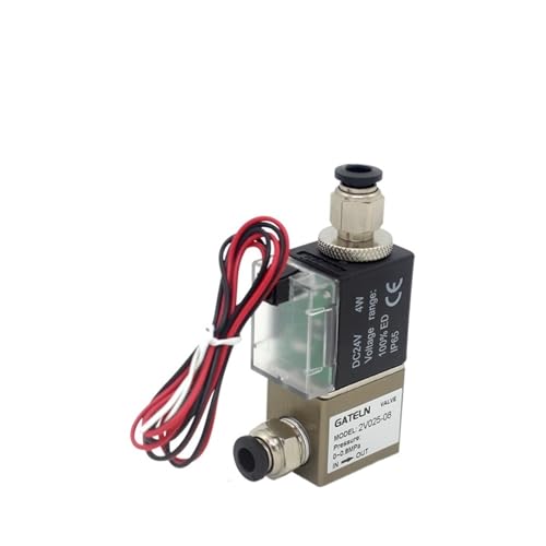 Électrovanne pneumatique 12V 1/4" BSP 2V025-08 stable et haute précision - 2