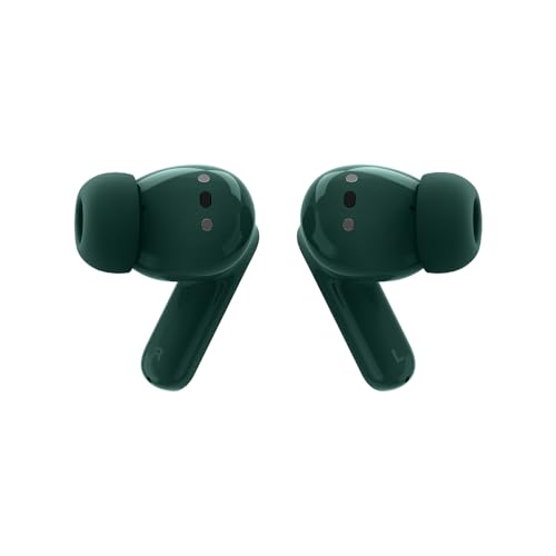 Image of Motorola Moto Buds Bass XT2443-1 Dynamic ANC, Triple Microphone Array, Bluetooth 5.3, IP54 Water & Dust Resistant, Dolby Atmos Audio - (Posy Green)