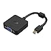 Produktbild ICZI Mini DisplayPort auf VGA Adapter 1080P Thunderbolt 2 zu VGA vergoldet buchse, für AppleMacBook Air, iMac,Microsoft Surface Pro (Schwarz)