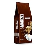 MARIZZI® Marrone - 1kg - 100% Arabika- Kaffeebohnen - Frisch Geröstet - Aus der besten Ernte Amerikas - Ideal Für Espressomaschinen - Ausgeprägter Leicht süßer Geschmack - Whole Coffee Beans