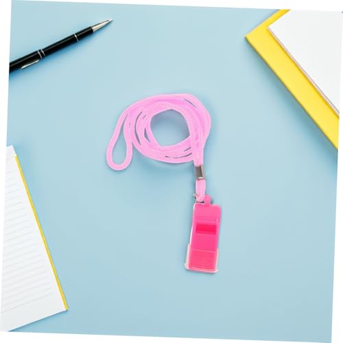 Silbatos deportivos de plástico rosa CHILDWEET 6 pcs miniatura 6