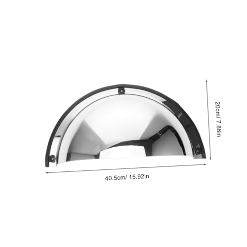 Miroir convexe angle mort en fer pour sécuriser vos sorties