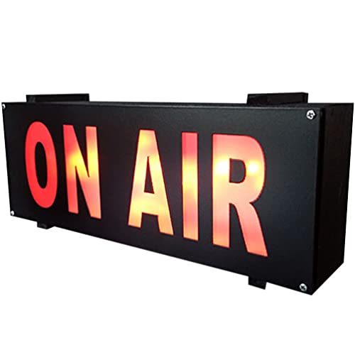 Panneau LED On Air à piles pour studio de streaming et de gaming