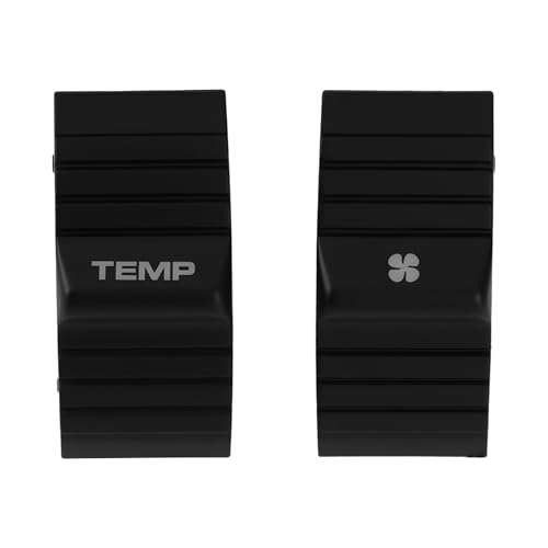 eMagTech 1 paire de boutons de contrôle de température de voiture 99765310111 compatible avec Porsche 997.1 Carrera 911 2005-2008