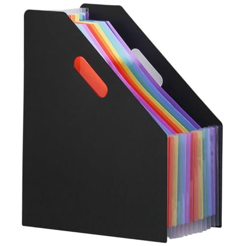 Cabilock Carpeta de Archivo Expandible de Gran Capacidad Organizador de Documentos con Diseño Acordeón Carpeta de Plástico Resistente para Oficina Hogar y Escuela Ligera y Portátil