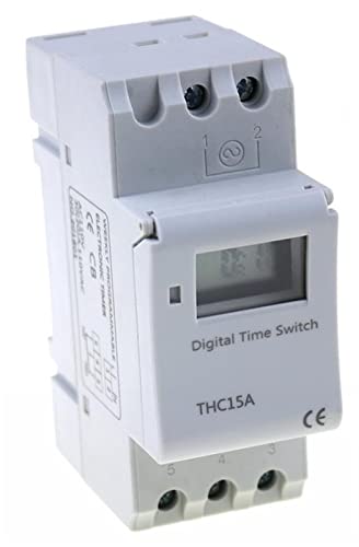 Interrupteur horaire programmable DIN KLVN Thc15a ZB18B 220V 16A