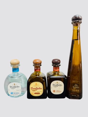 El Mejor Listado de Vinotecas pequeñas los 5 mejores. 41 Tequila Don Julio de 50 ml Botellitas Miniatura