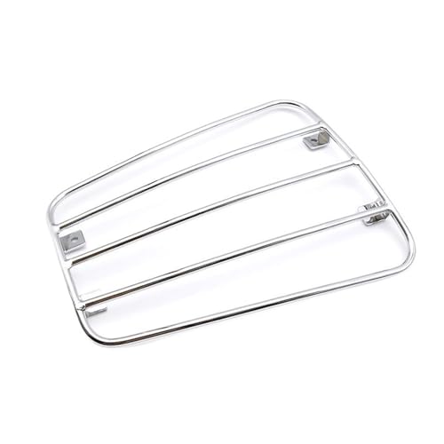 Porte-bagages moto universel en argent avec ventouses pour réservoir