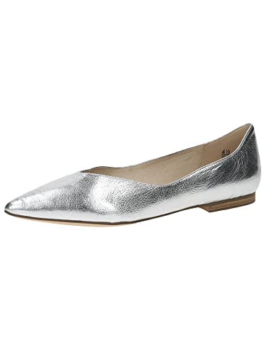 Caprice Damen 9-9-22110-20 Ballerina, Silver Metal, 39 EU
