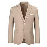 Boys Formal Blazer School Jacket Slim Fit Champagne Kids Blazer for Boy 2 Button Easter Teen Boys Formal Suit Jacket Size 3
