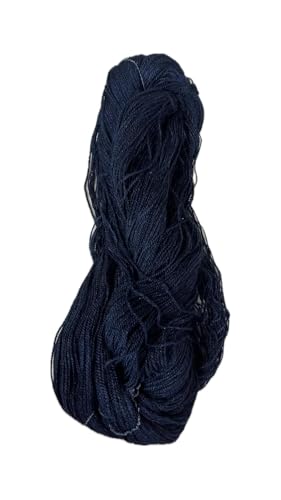 Image of Knitting Wool, 100 gm, Woolen Crochet Yarn for Knitting and Crocheting (Dark Blue)