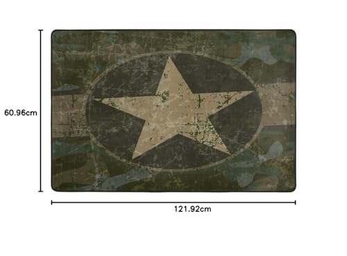 Tapis moderne style ethnique poils courts doux extra large salon