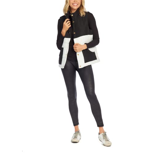 Mud Pie Gage Colorblock Womens Puffer Vest