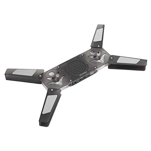 Base enfriadora para laptop con ventiladores LED azules miniatura 2