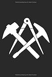 Signe d\'artisanat de toiture: Dachdecker Zunftzeichen Gifts Notebook lined (A5 format, 15,24 x 22,86 cm, 120 pages)