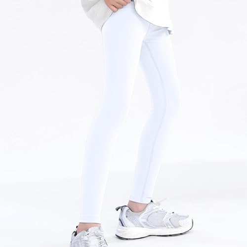 Girls Leggings High Waisted Yoga Pants Teen Girls Workout Athletic Dance Running Basic Leggings Stretch Tights Casual2