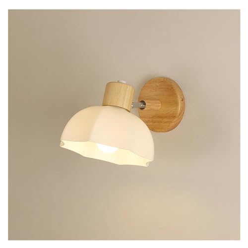 Applique en bois LED luminaire mural vintage pour salon et bureau