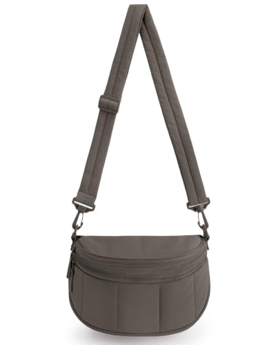 Image of BAGSMART Crossbody Bags for Women Travel Purse, Puffer Bum Bag Handbag Wallets, Crossbody Fanny Packs for Travel & Work