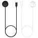 Produktbild TiMOVO Ladekabel Kompatibel mit Google Pixel Watch 3/Pixel Watch 2&Fitbit Versa 4/Versa 3/Sense2/Sense/Ace LTE, 2Pack 3.3Ft Schnelles Magnetisches Ladekabel Kabel Zubehör für Pixel Watch 2, 4-polig