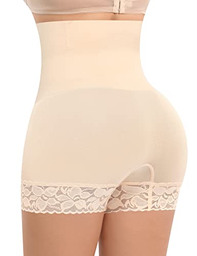 Image of Womens Slip Shorts for Under Dress Seamless Shapewear Boyshorts Tummy Control Panties Shaping Shorts