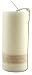 ALOHA BAY Candle Pillar Unscented Eco White