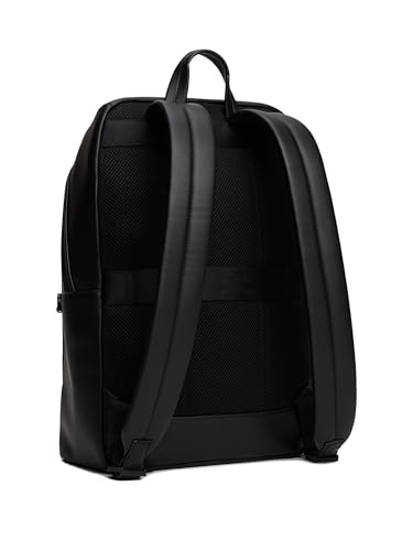 Tommy Hilfiger Mochila TH MODERN AM0AM13982 para hombre, color negro, talla única, Negro (Negro), One Size