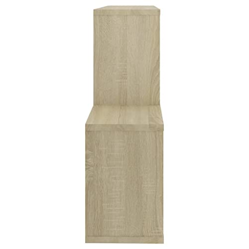 Étagère murale chêne Sonoma pour optimiser les petits espaces - 7