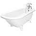 American Bath Factory T060B-OB Maverick Bathtub Faucet Package 1 - White