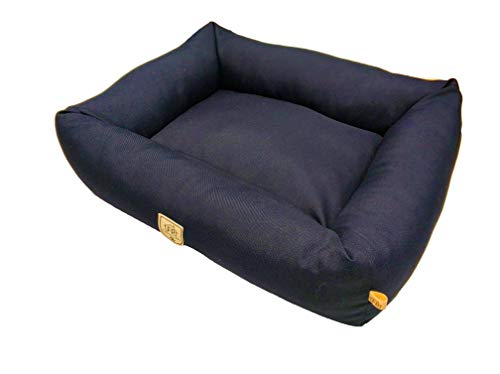 Cama Fábrica Pet para Cães, Pequeno, Azul